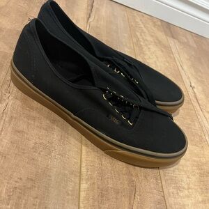 Vans shoes black